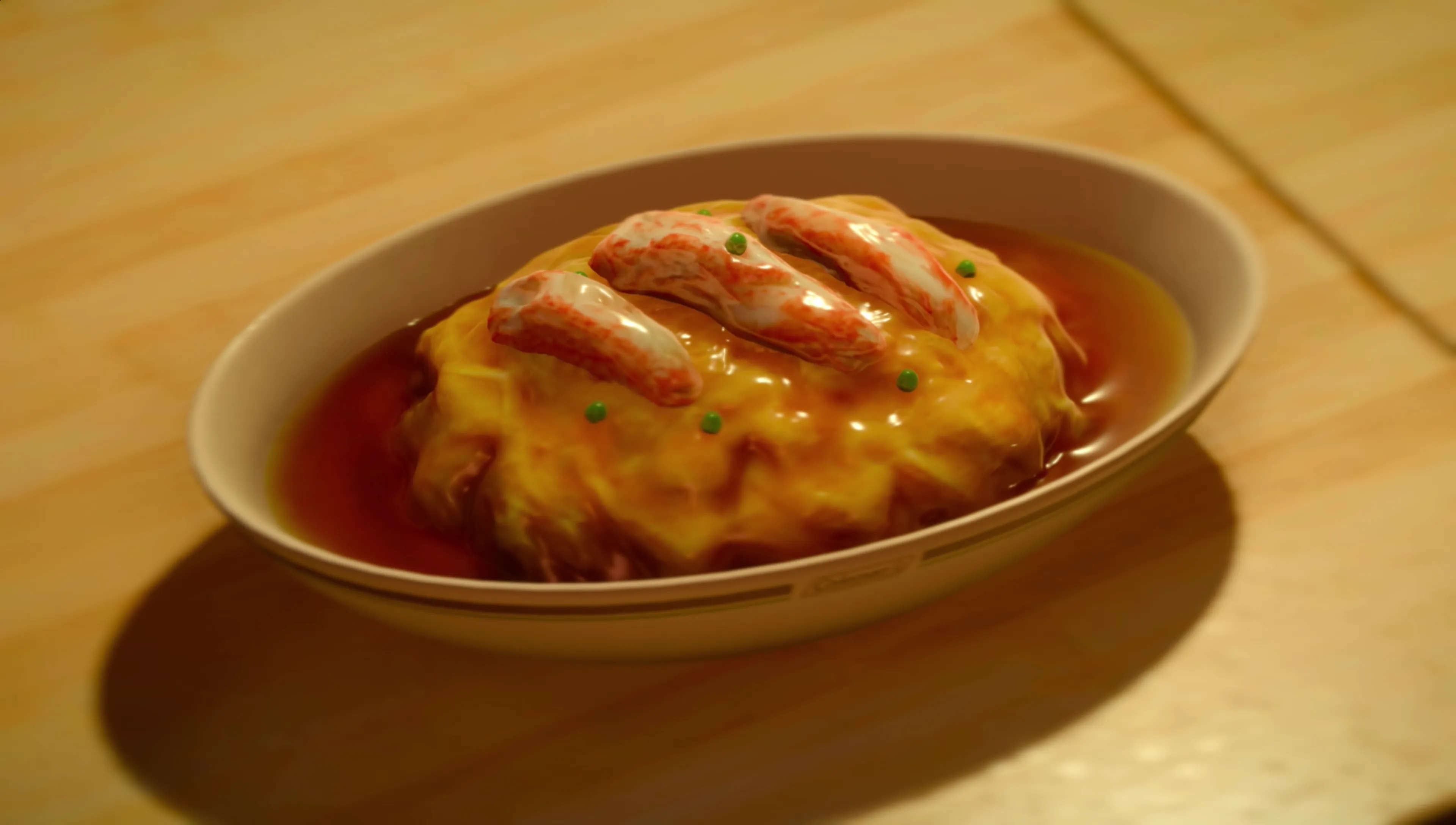 Creamy Crustacean Omelette